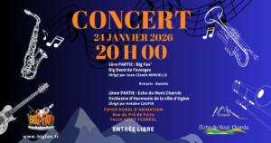 Concert avec L'harmonie d'Ugine @ Saint-Ferréol